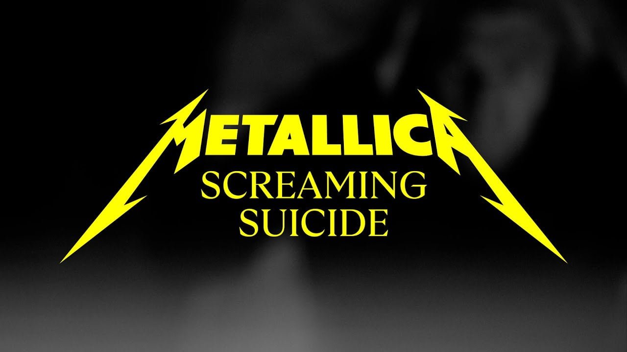metallica screaming suicide official lyric video