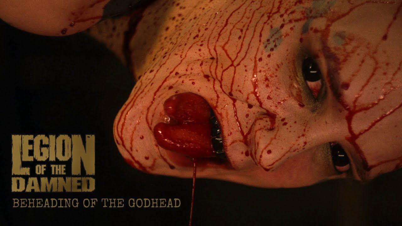 legion of the damned beheading of the godhead official video napalm records