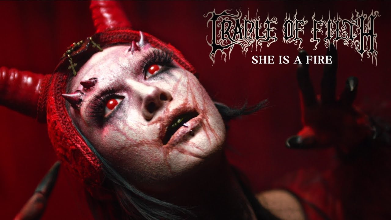 cradle of filth she is a fire official video napalm records