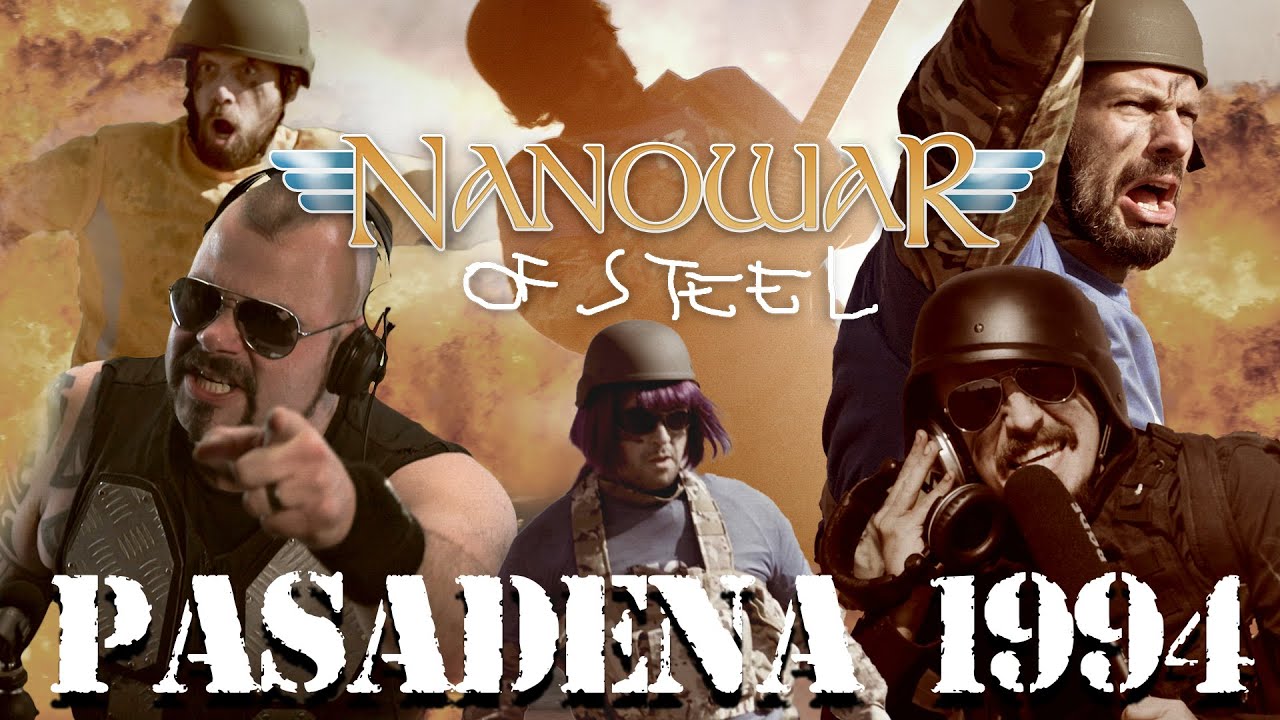 nanowar of steel pasadena 1994 feat. joakim broden of sabaton offical video napalm records
