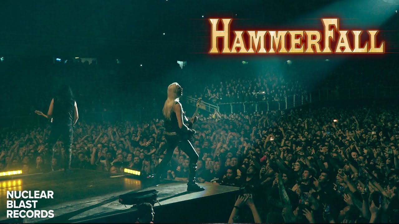 hammerfall crimson thunder medley official music video