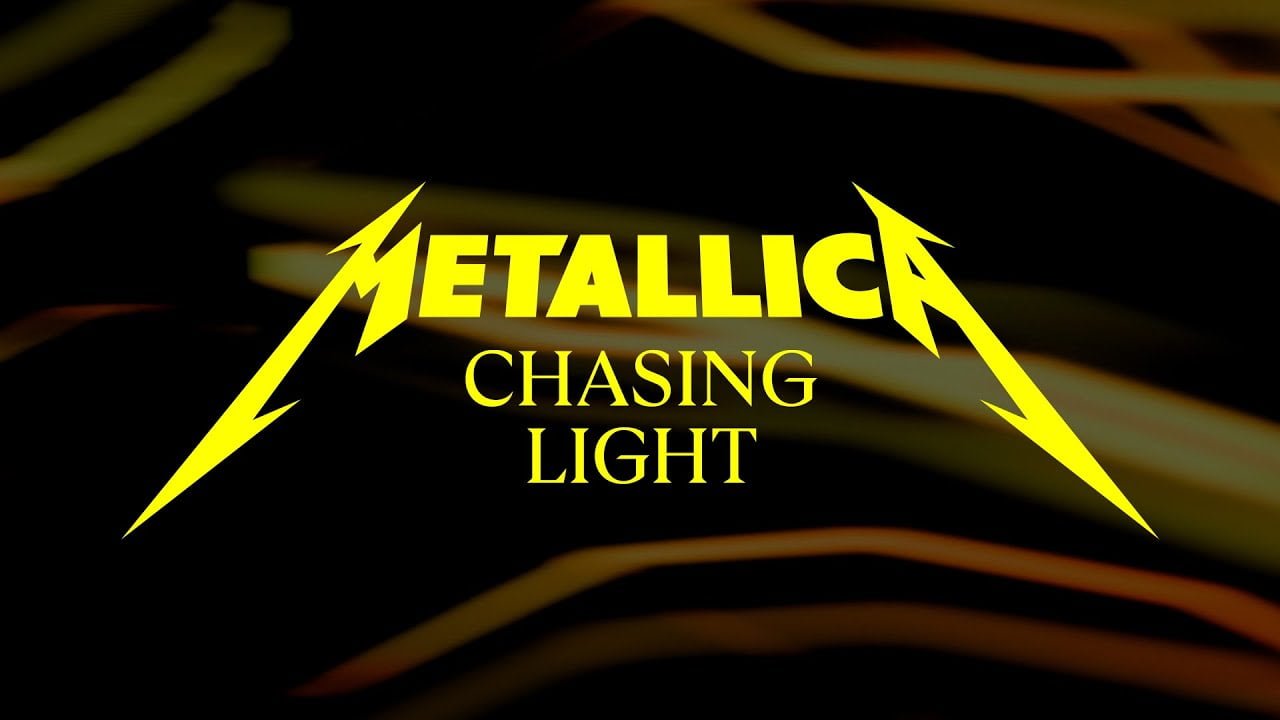 metallica chasing light official lyric video