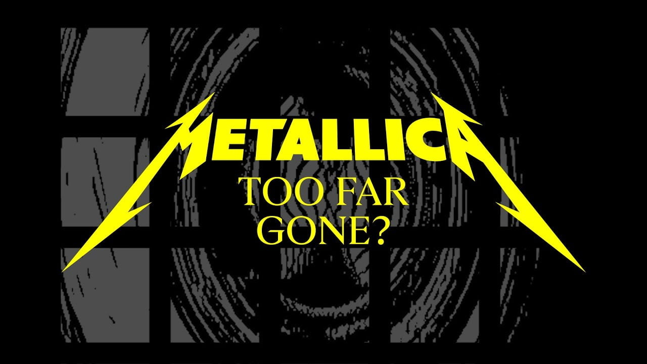 metallica too far gone official lyric video