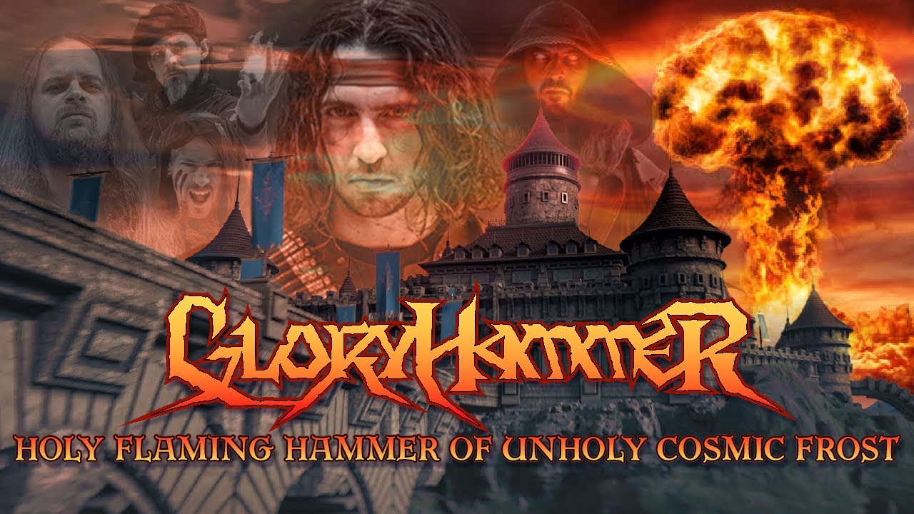 gloryhammer holy flaming hammer of unholy cosmic frost official video napalm records