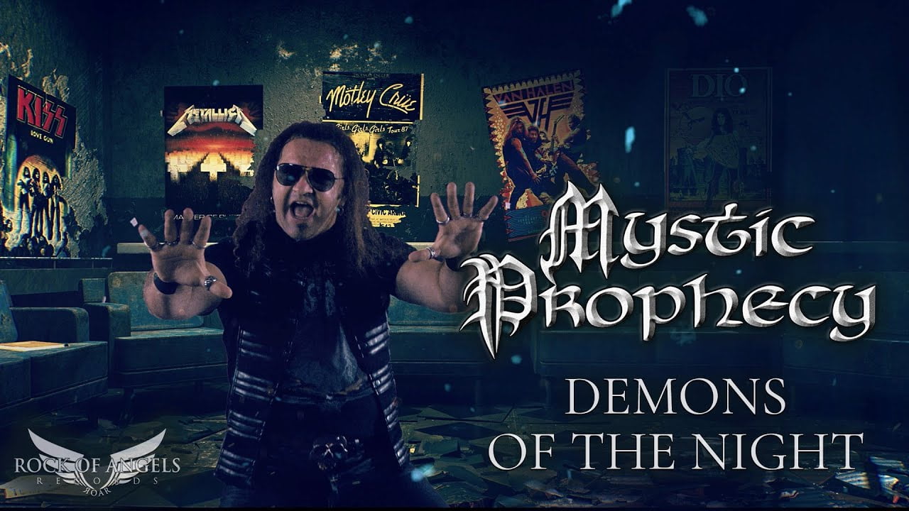 mystic prophecy 22demons of the night22 official video