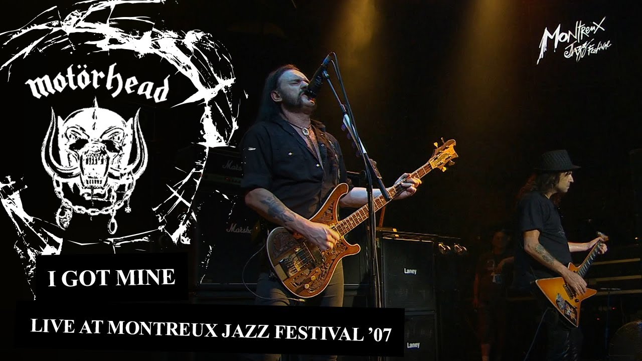 motorhead – i got mine live at montreux jazz festival 07 official video