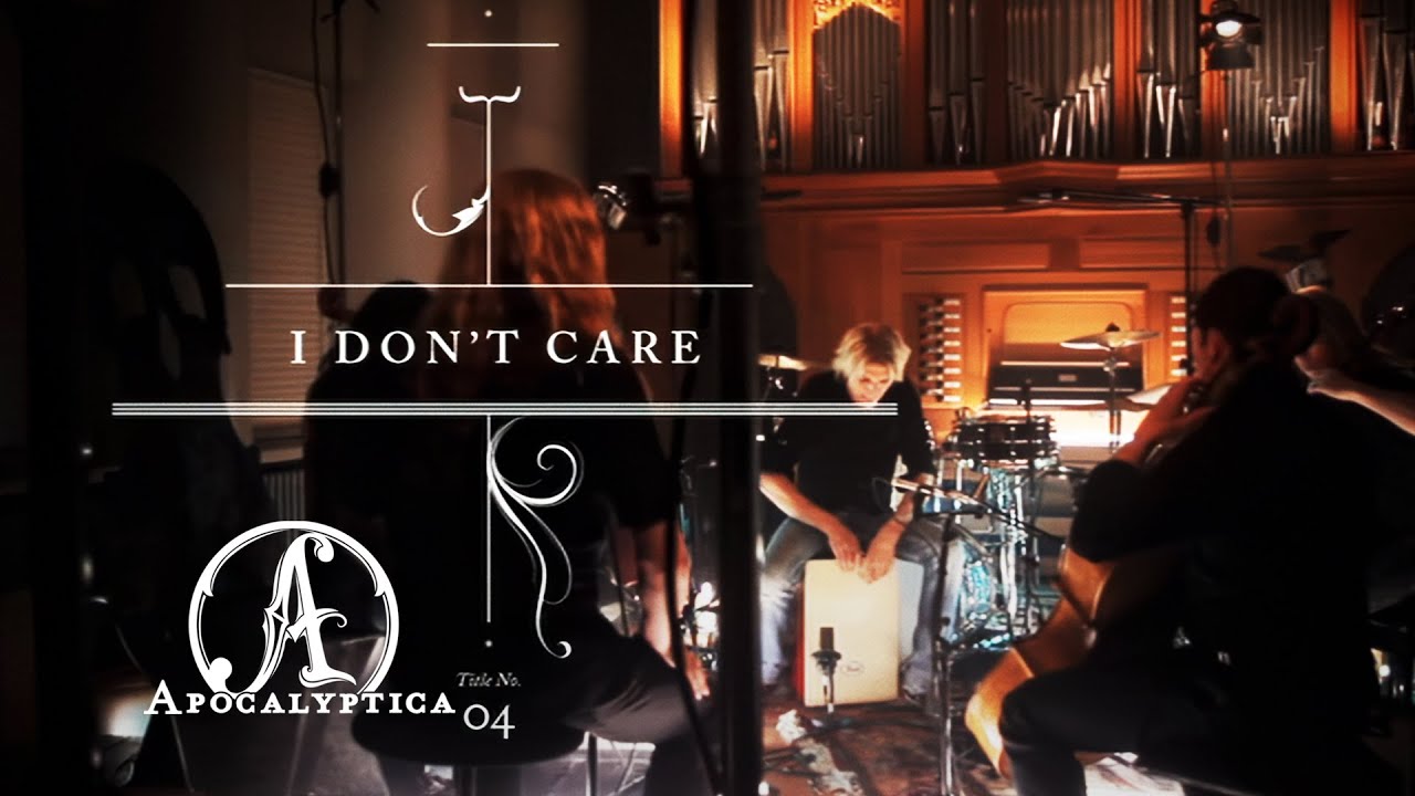 apocalyptica feat. tipe johnson i dont care acoustic at the sibelius academy 2010