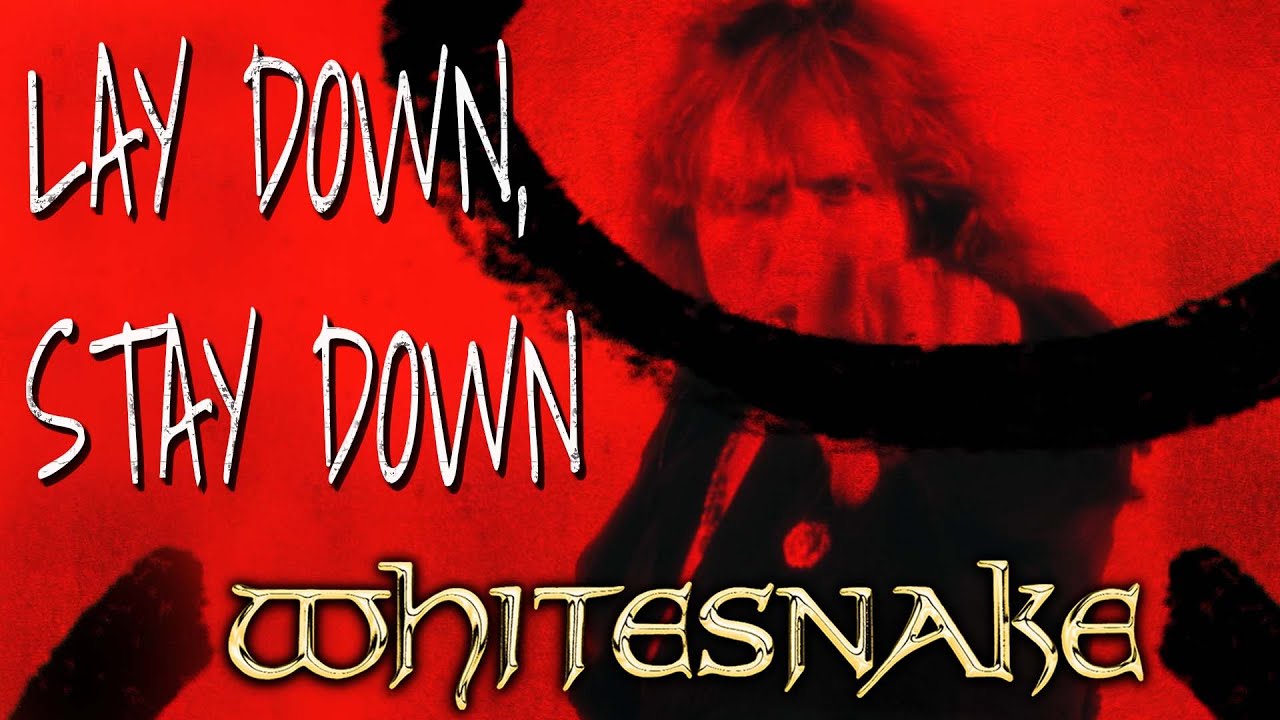 whitesnake lay down stay down official video 2023