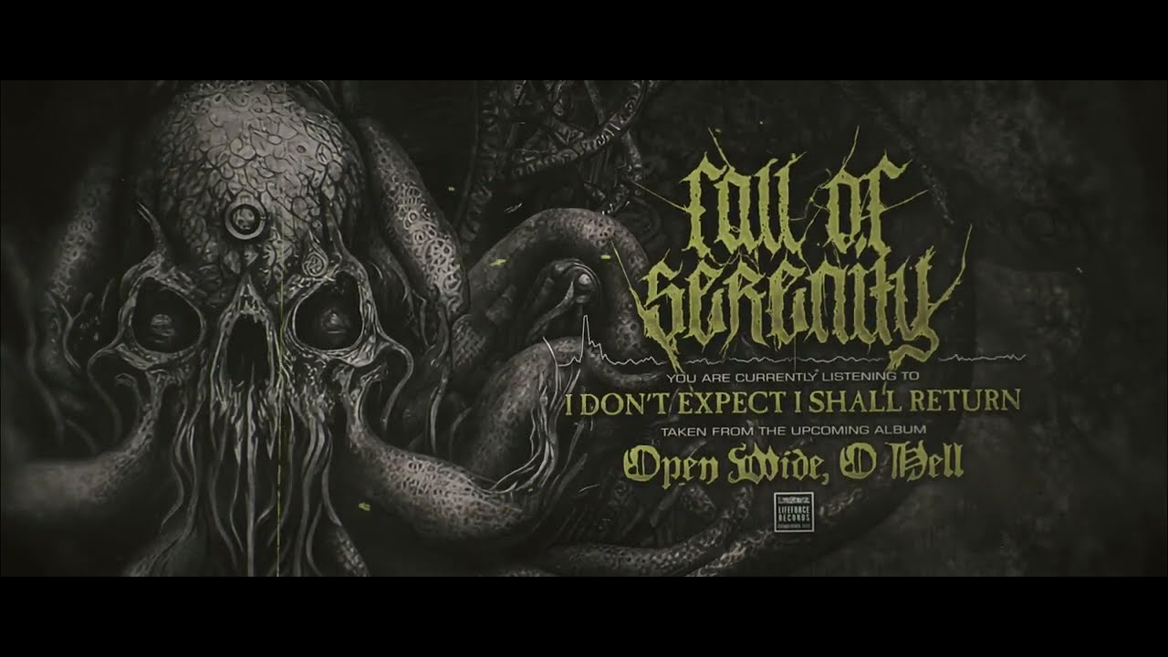 fall of serenity i dont expect i shall return official lyric video