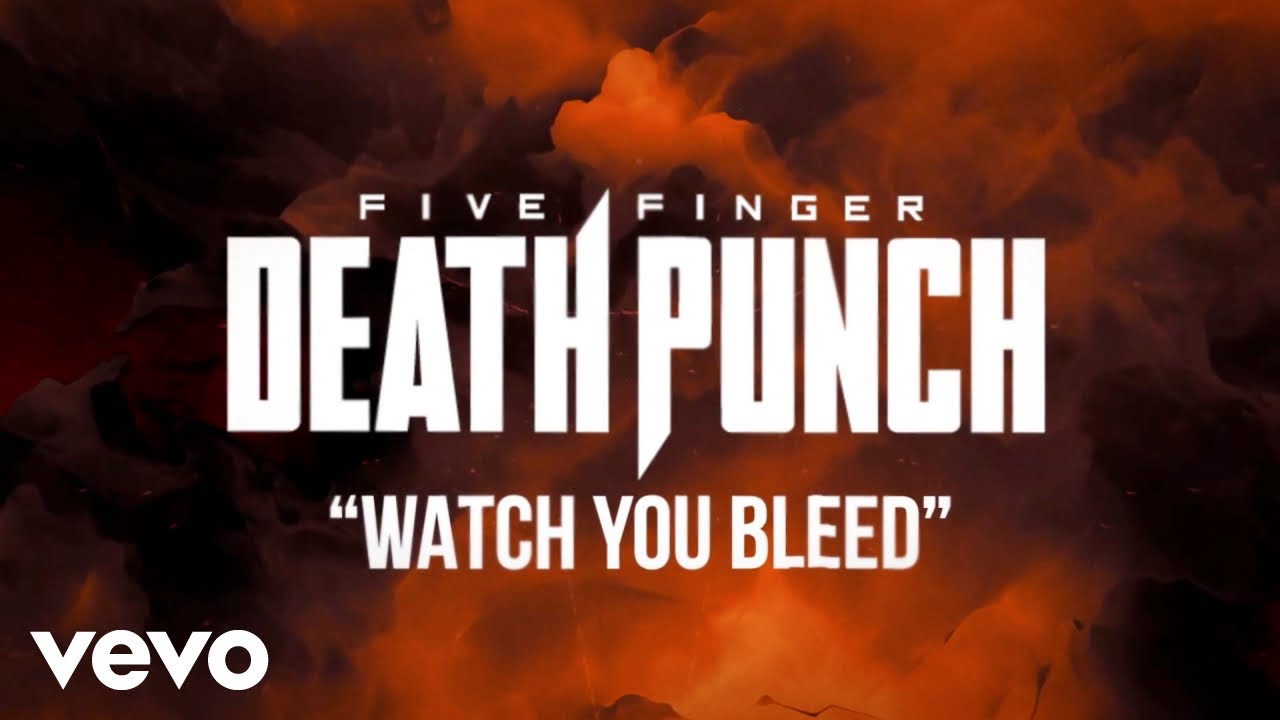 five finger death punch watch you bleed official lyric video
