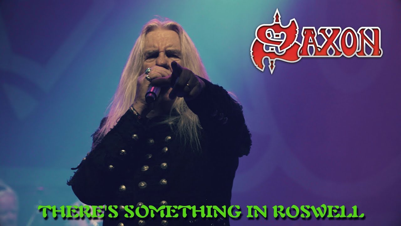 saxon theres something in roswell official video