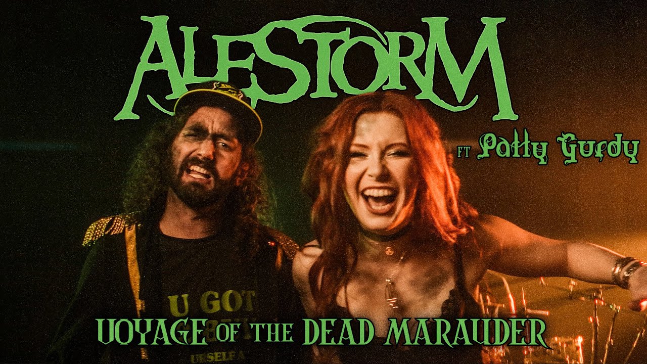alestorm ft. patty gurdy voyage of the dead marauder official video napalm records