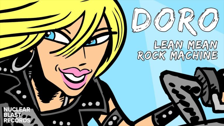 doro lean mean rock machine official animated video