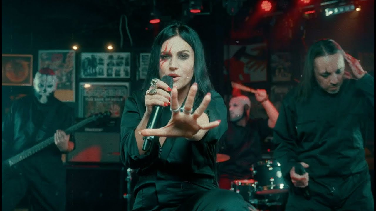 lacuna coil – in the mean time feat. ash costello official music video